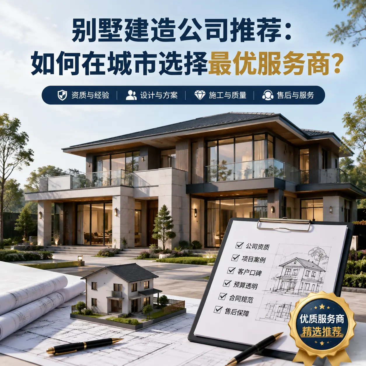 别墅建造公司推荐:如何在 黔西南 选择最优服务商?