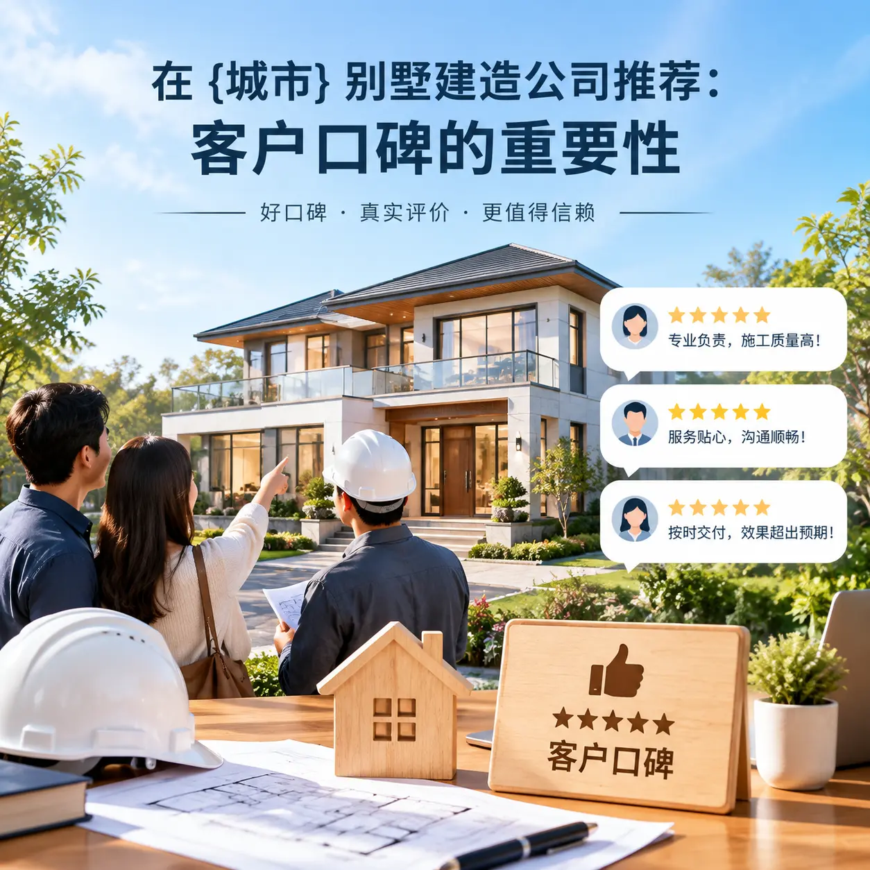 在 黔西南 别墅建造公司推荐:客户口碑的重要性