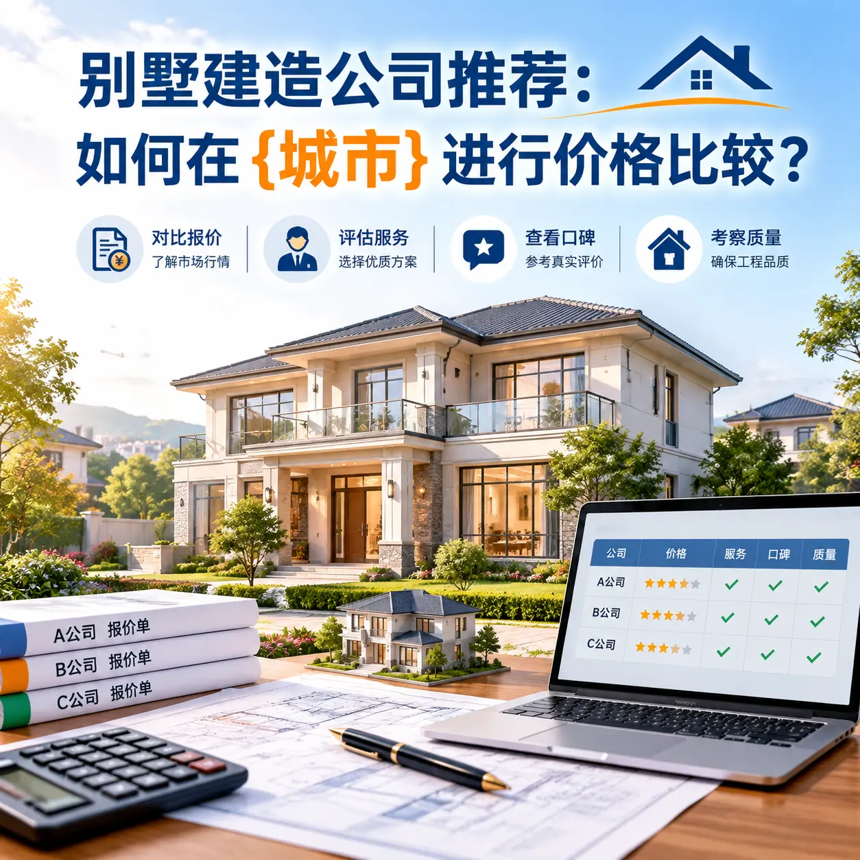 别墅建造公司推荐:如何在 黔西南 进行价格比较?