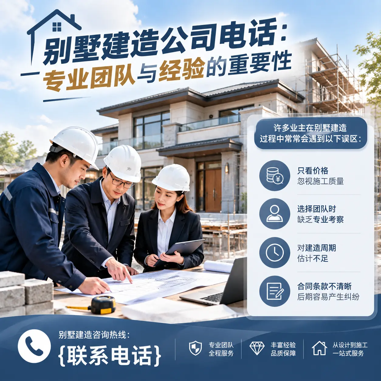 黔西南别墅建造公司电话：专业团队与经验的重要性