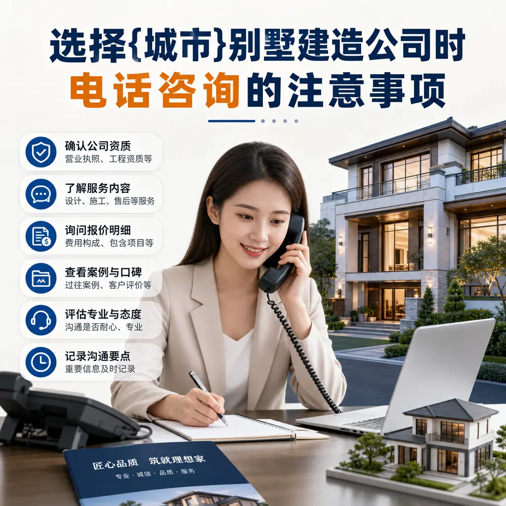 选择黔西南别墅建造公司时，电话咨询的注意事项