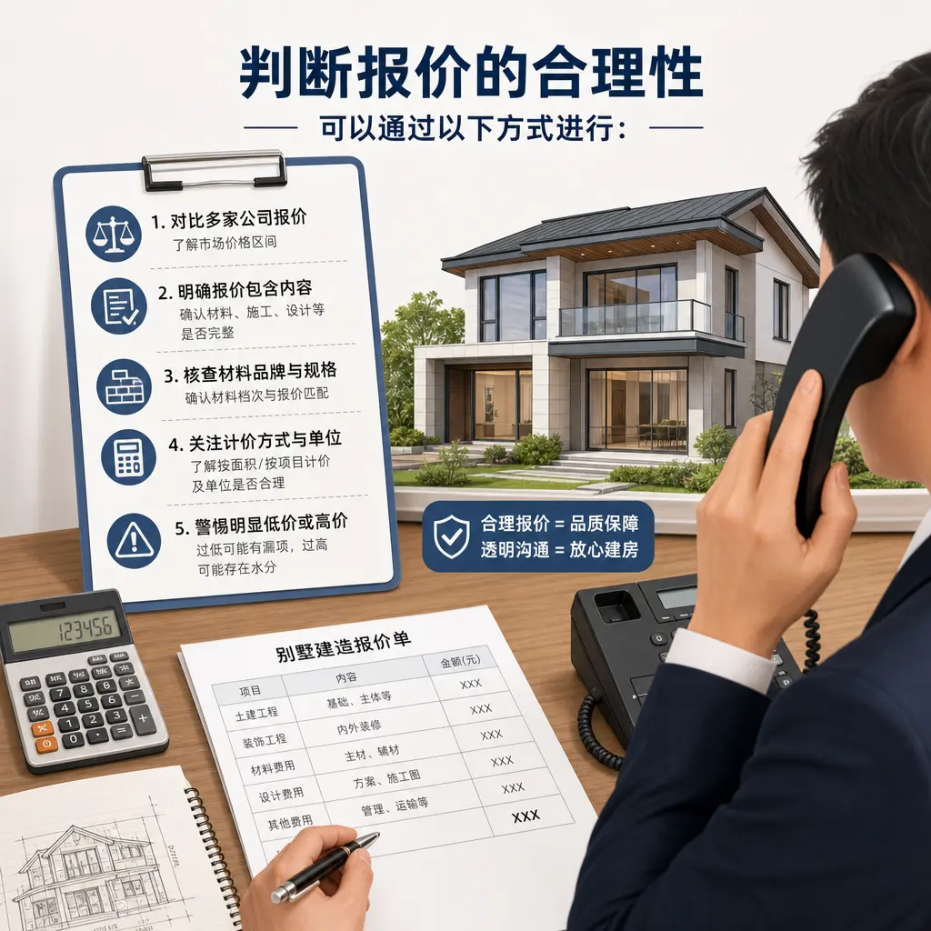 选择黔西南别墅建造公司时，电话咨询的注意事项