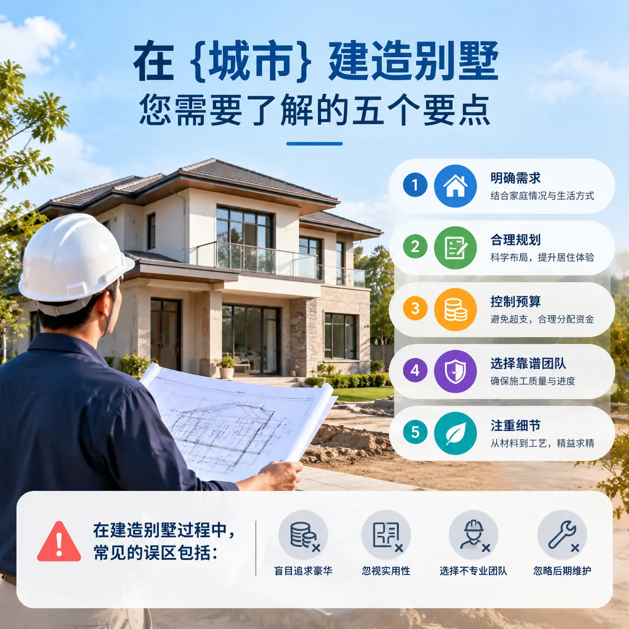 在 黔西南 建造别墅，您需要了解的五个要点