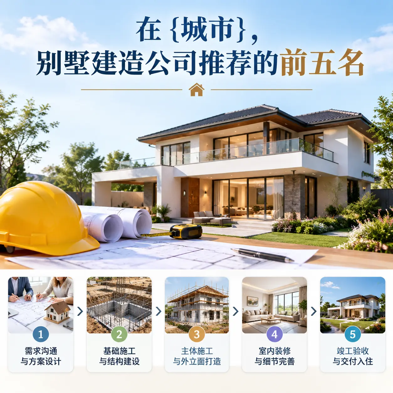 在 黔西南，别墅建造公司推荐的前五名