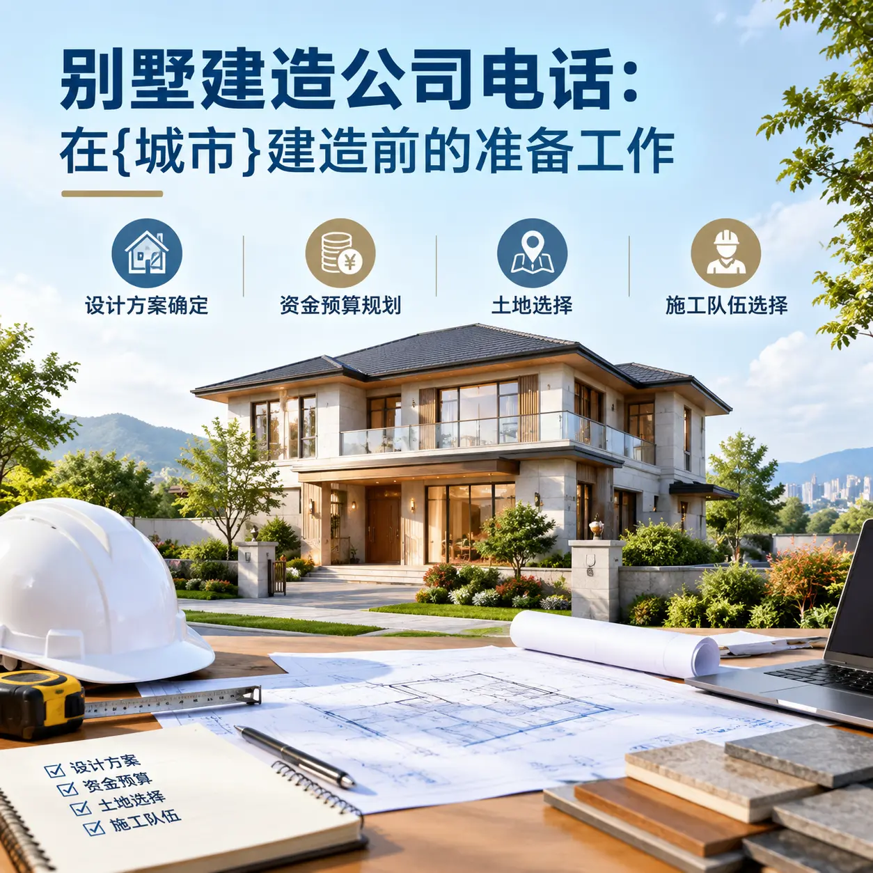 别墅建造公司电话:在黔西南建造前的准备工作