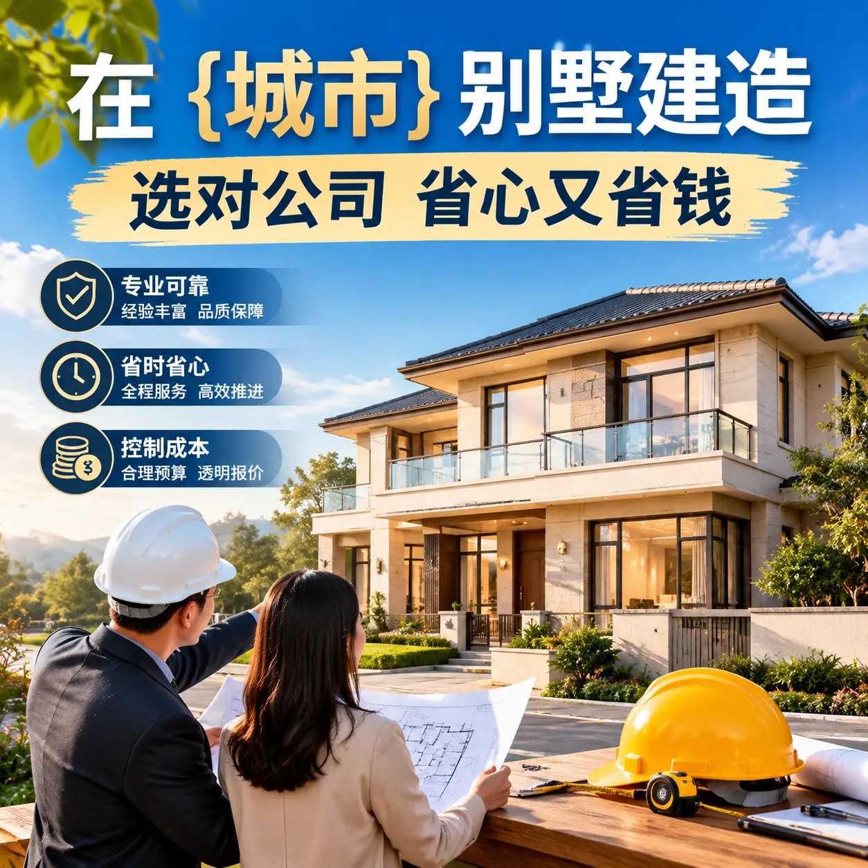 在 黔西南 别墅建造,选对公司省心又省钱
