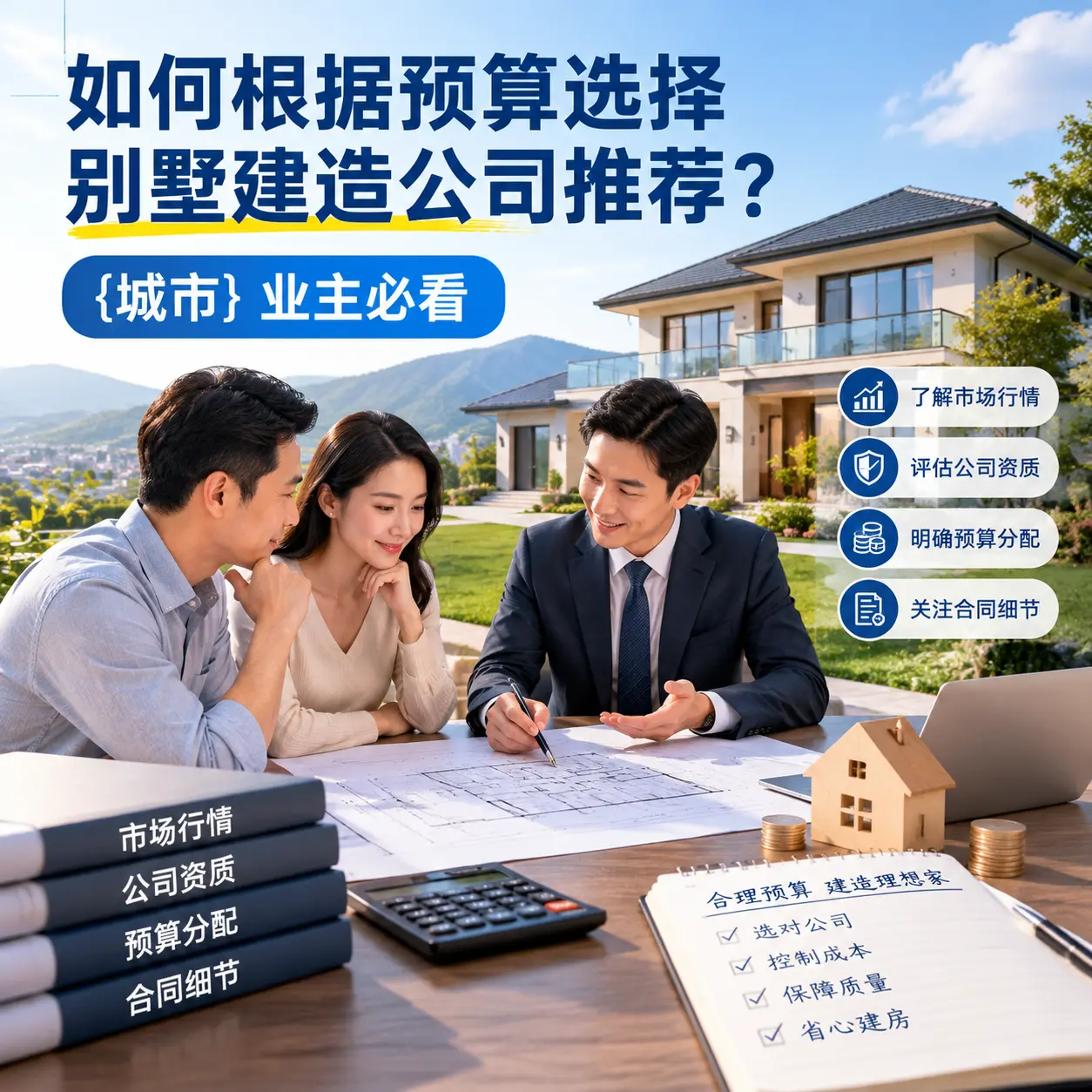 如何根据预算选择别墅建造公司推荐? 黔西南 业主必看