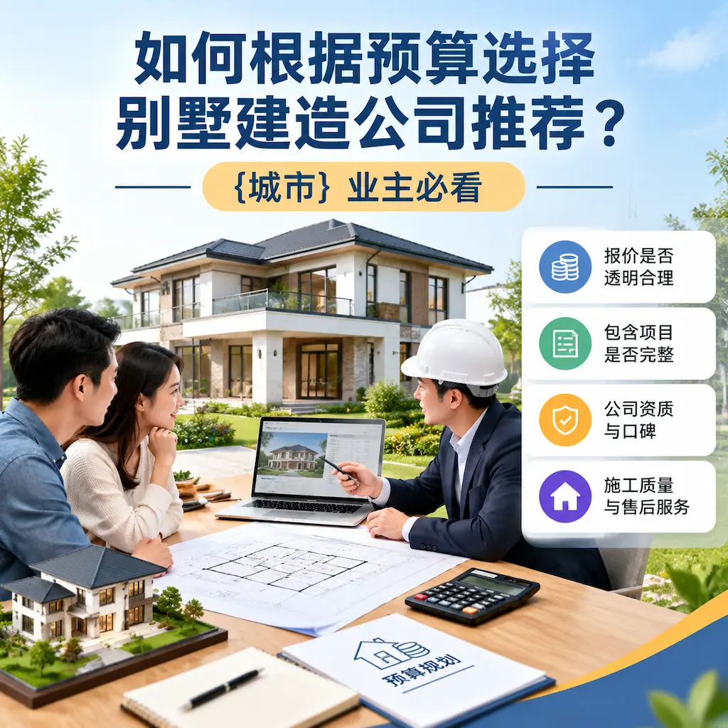 如何根据预算选择别墅建造公司推荐? 黔西南 业主必看