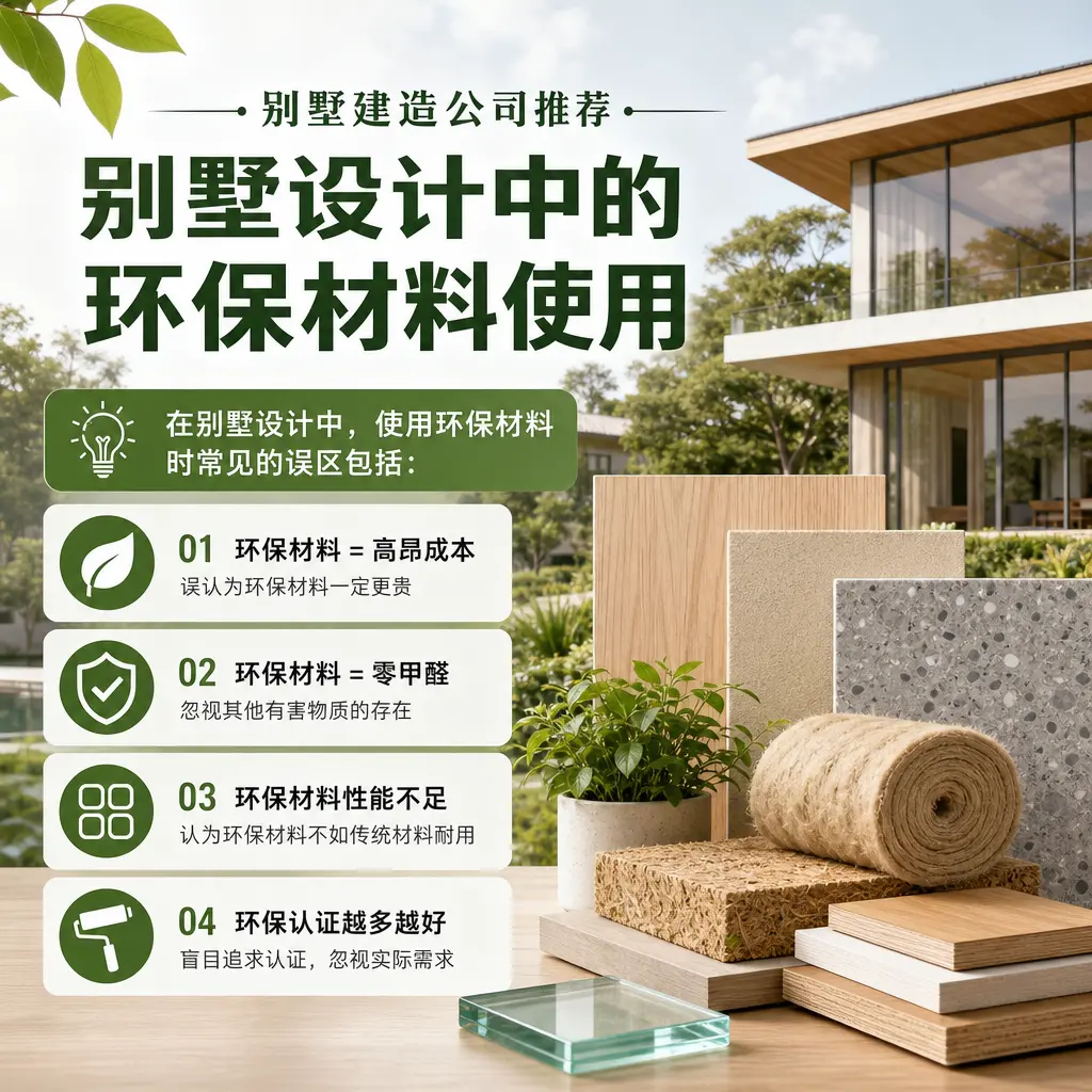 别墅建造公司推荐: 黔西南 别墅设计中的环保材料使用