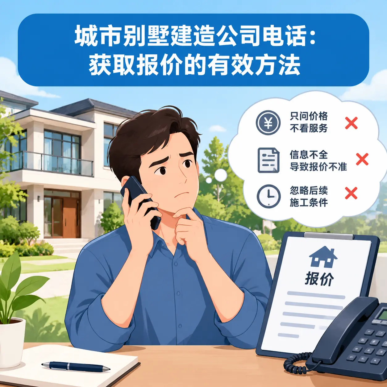 黔西南别墅建造公司电话：获取报价的有效方法