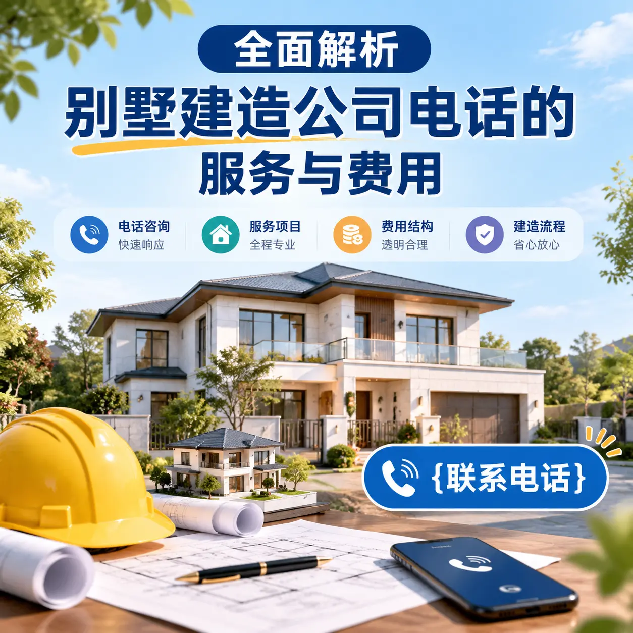 全面解析黔西南别墅建造公司电话的服务与费用